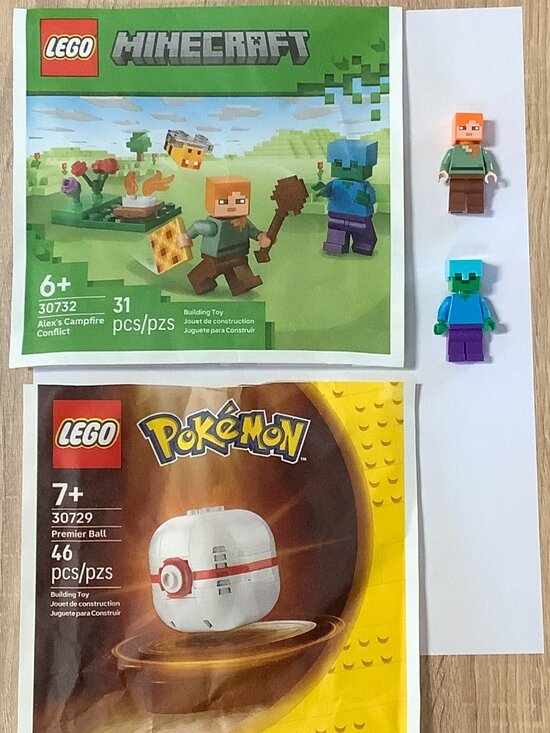 Lego | Toys | Lego 3729 Pokmon Premier Ball 30732 Minecraft Alexs